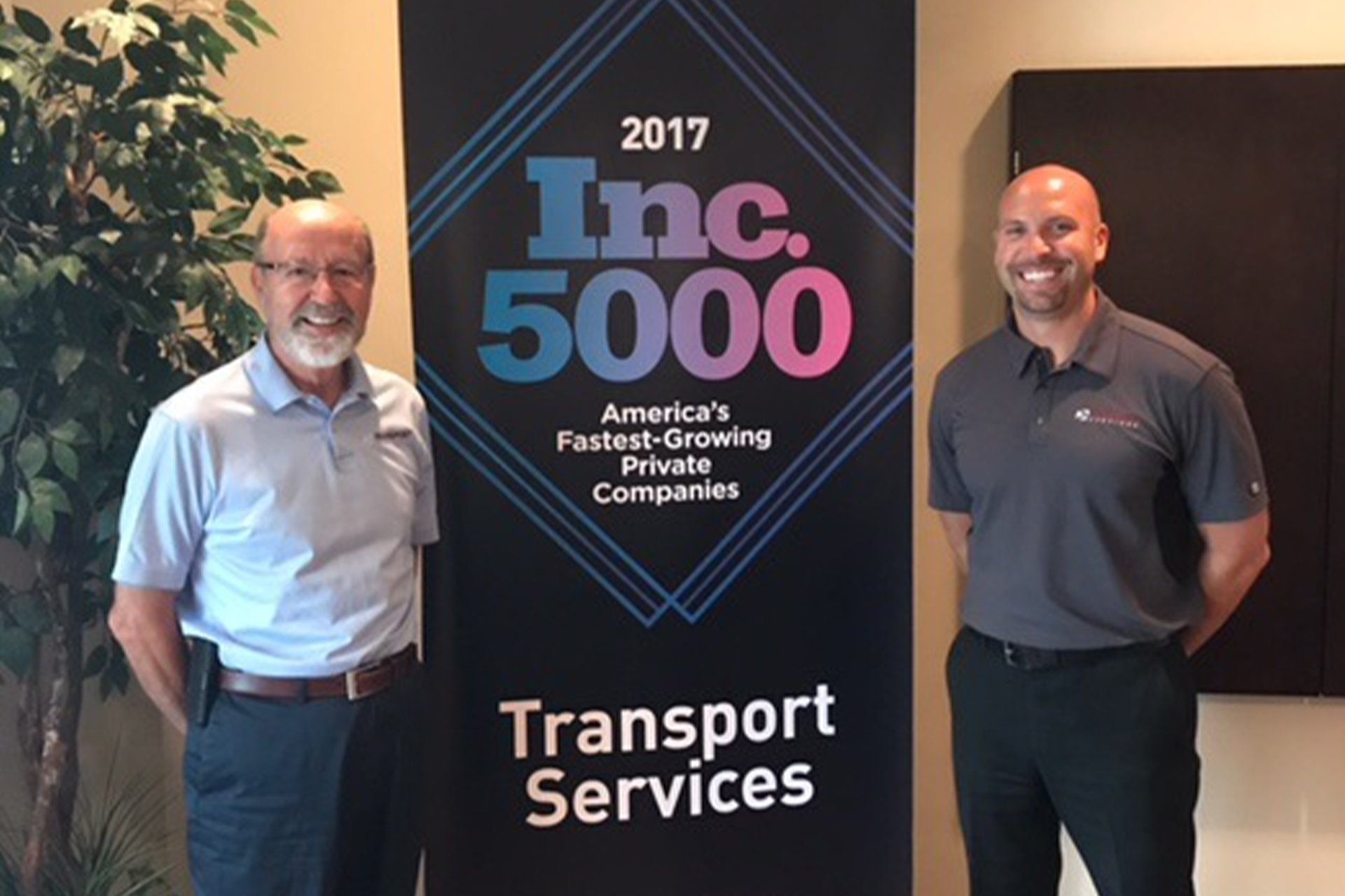 Transport Services is Named to the Inc. 5000 List of America’s Fastest-Growing Private Companies