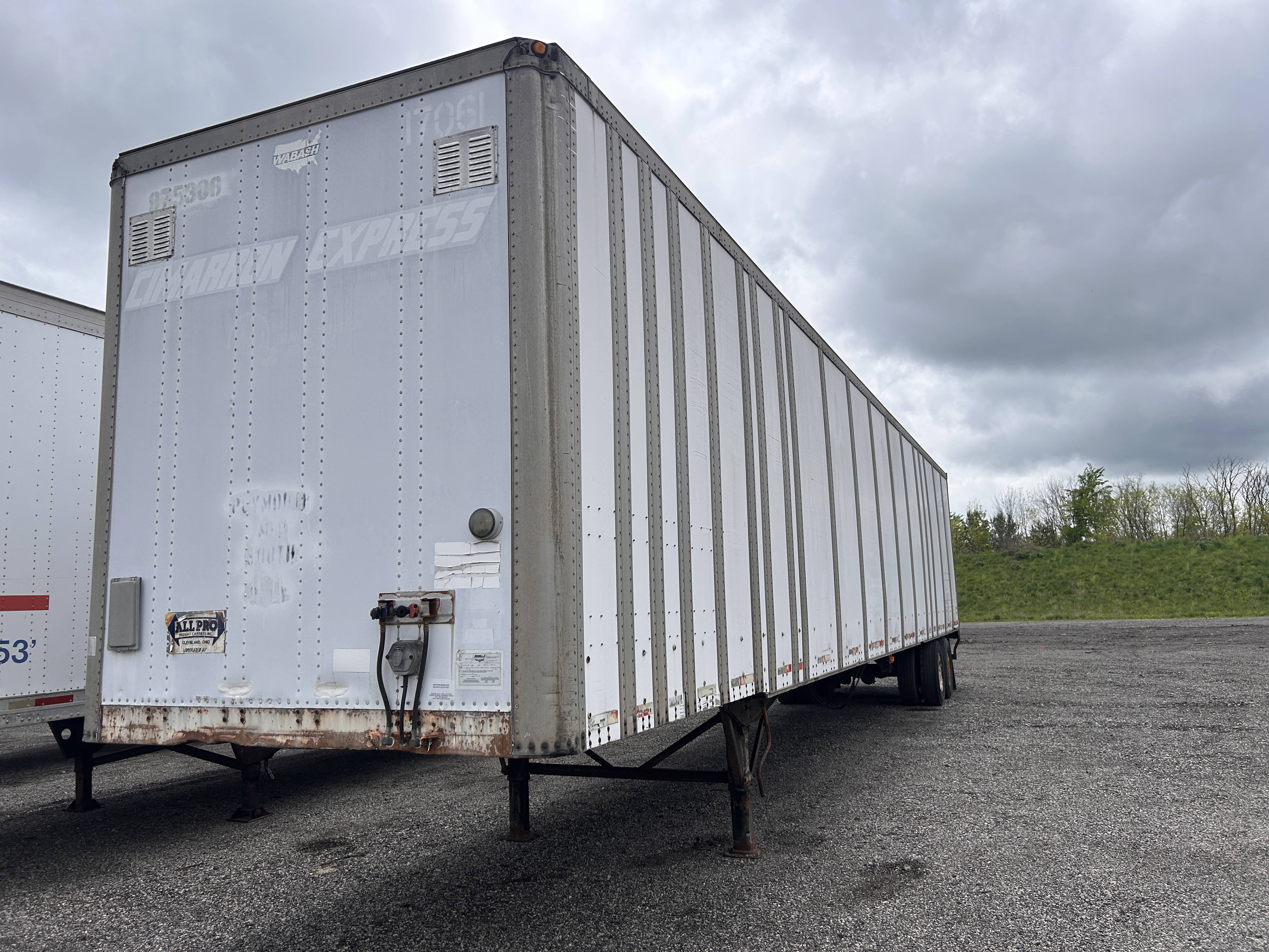 WABASH NATIONAL 53 FOOT VAN TRAILERS