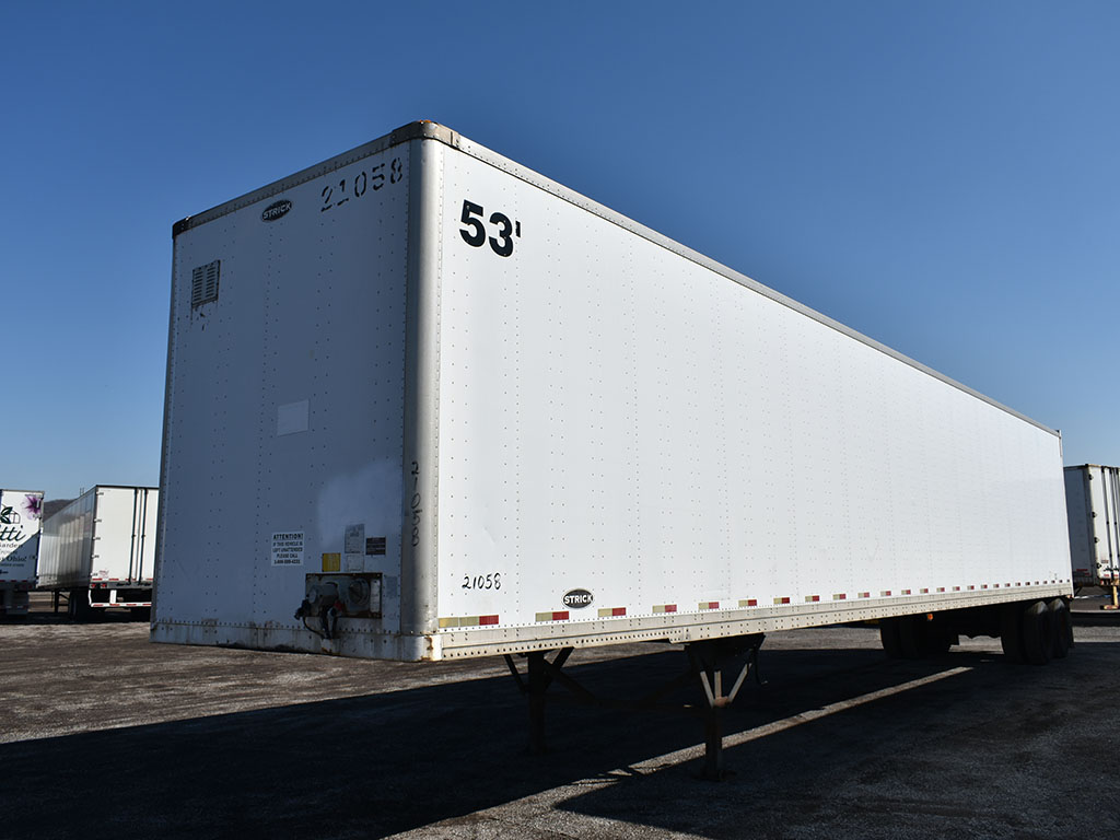 STRICK 53 FOOT VAN TRAILERS