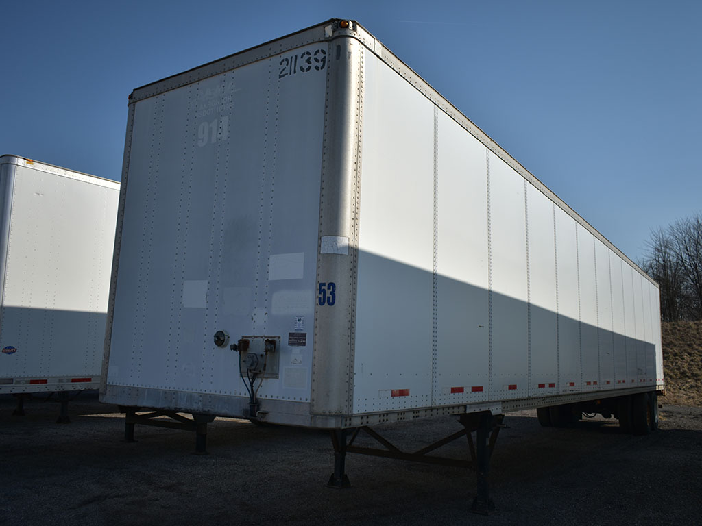 WABASH NATIONAL 53 FOOT VAN TRAILERS