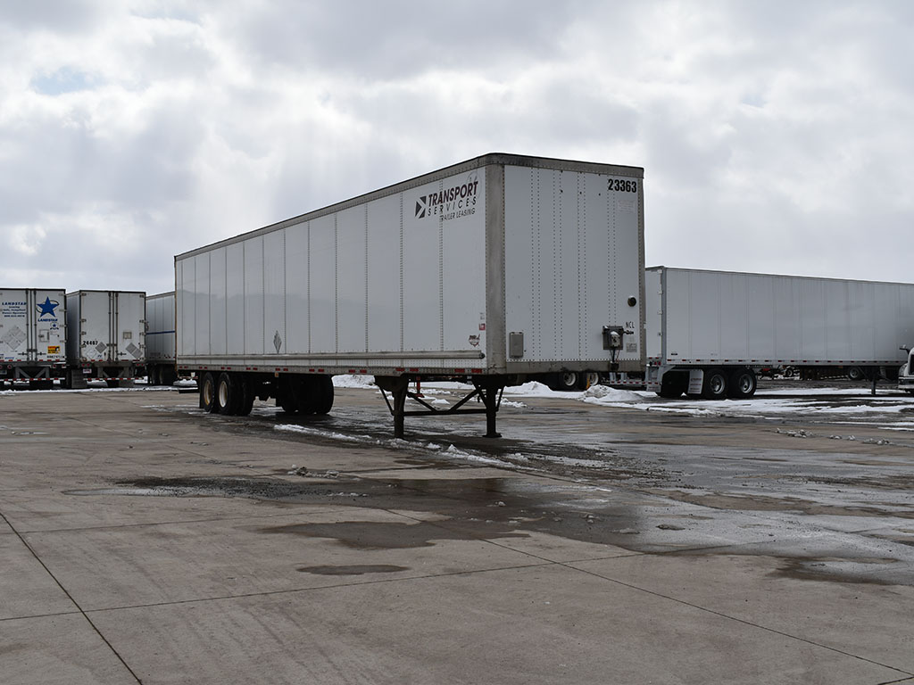 WABASH NATIONAL 53 FOOT VAN TRAILERS