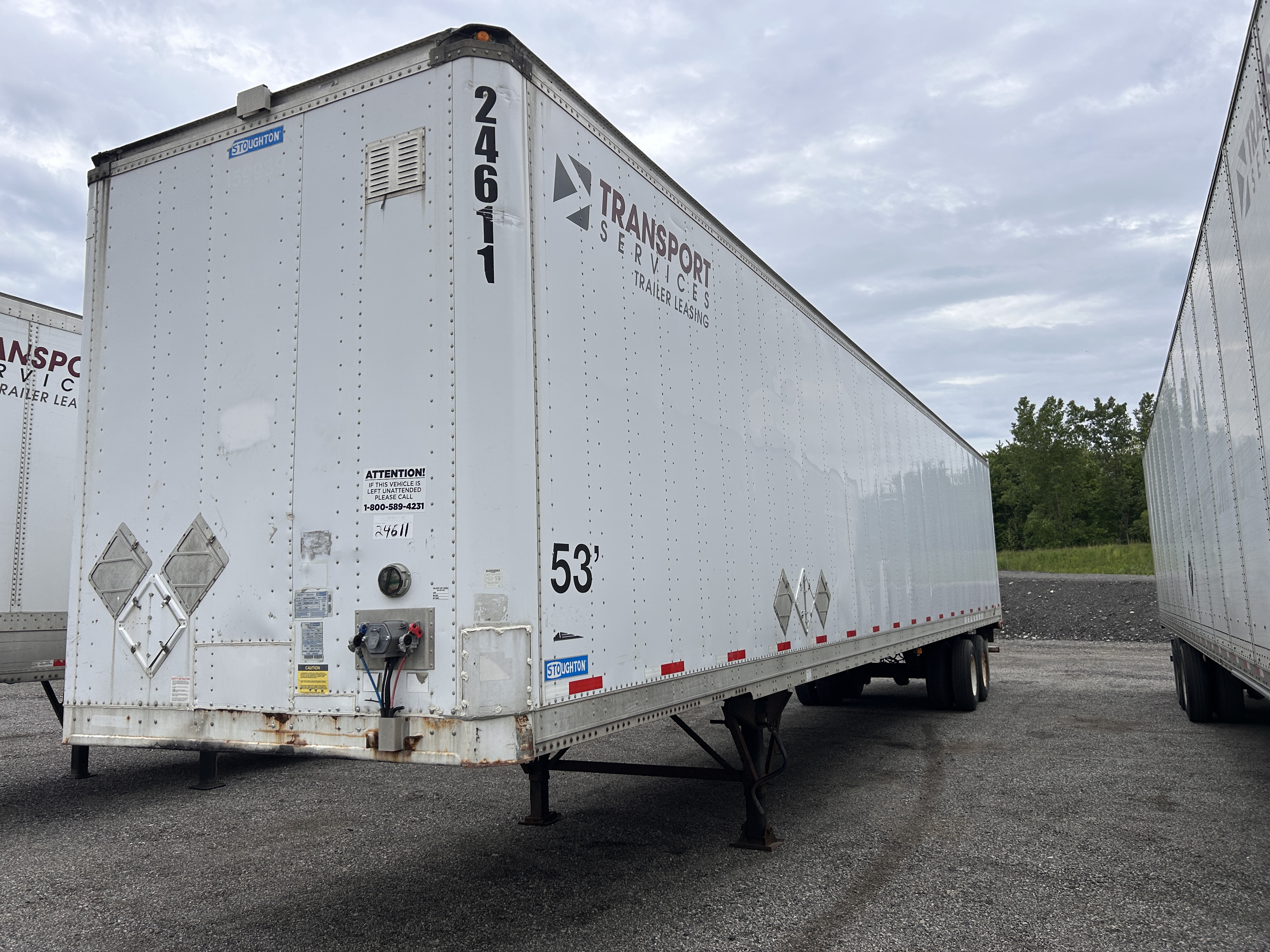 STOUGHTON 53 FOOT VAN TRAILERS