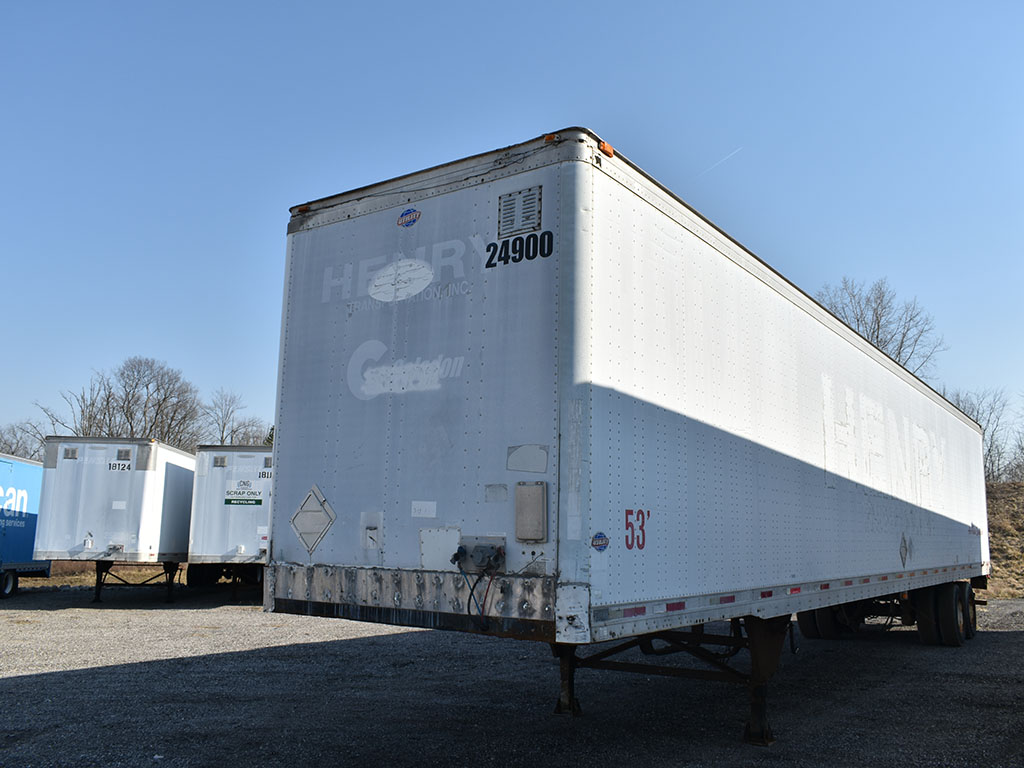 UTILITY 53 FOOT VAN TRAILERS