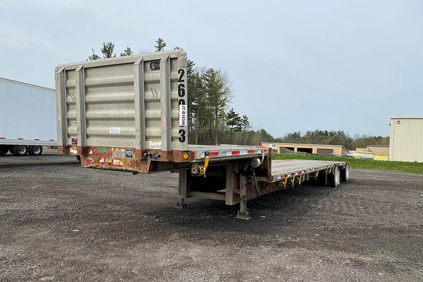 FONTAINE 48 FOOT SINGLE DROP FLATBED