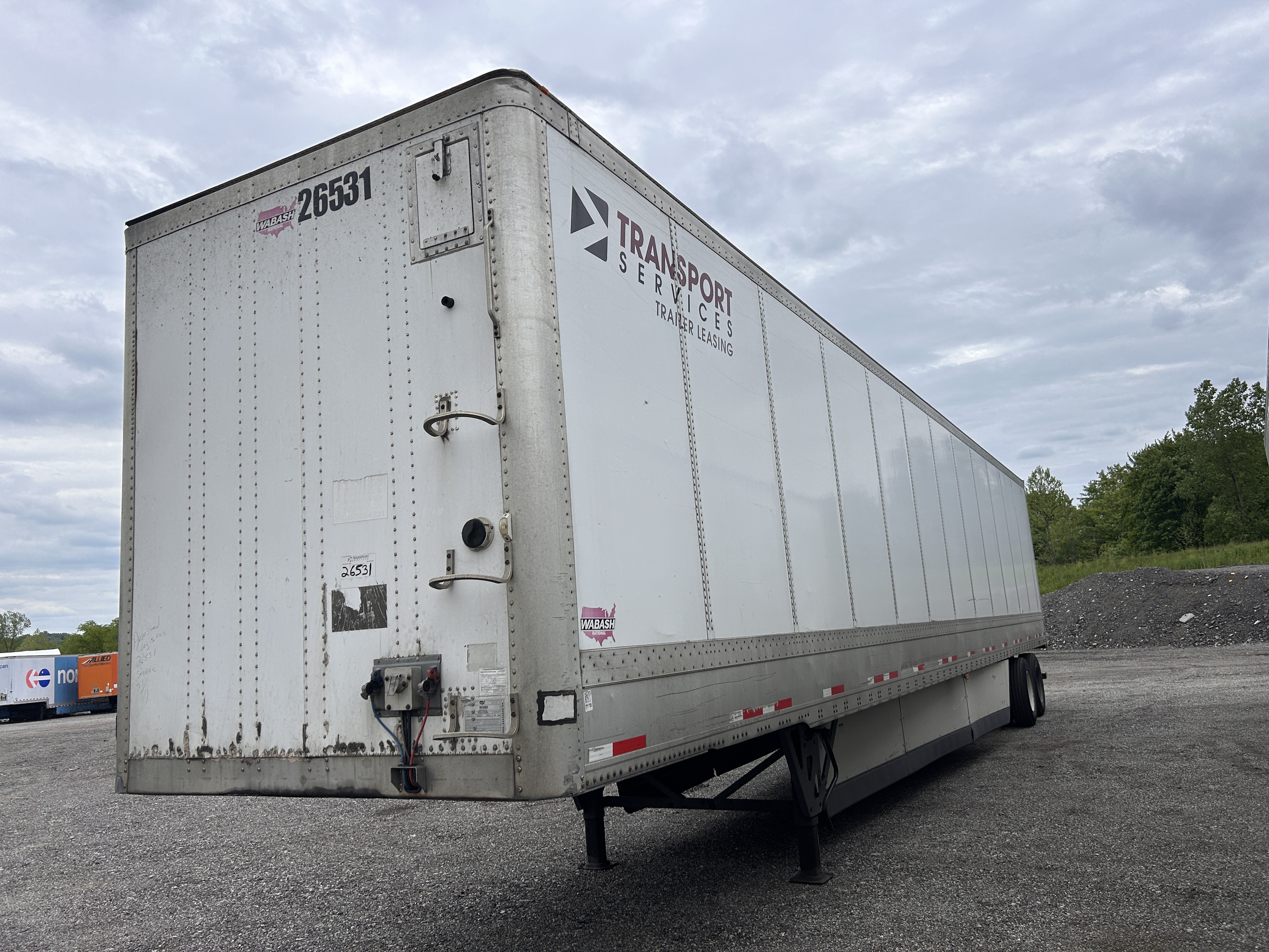 WABASH NATIONAL 53 FOOT VAN TRAILERS