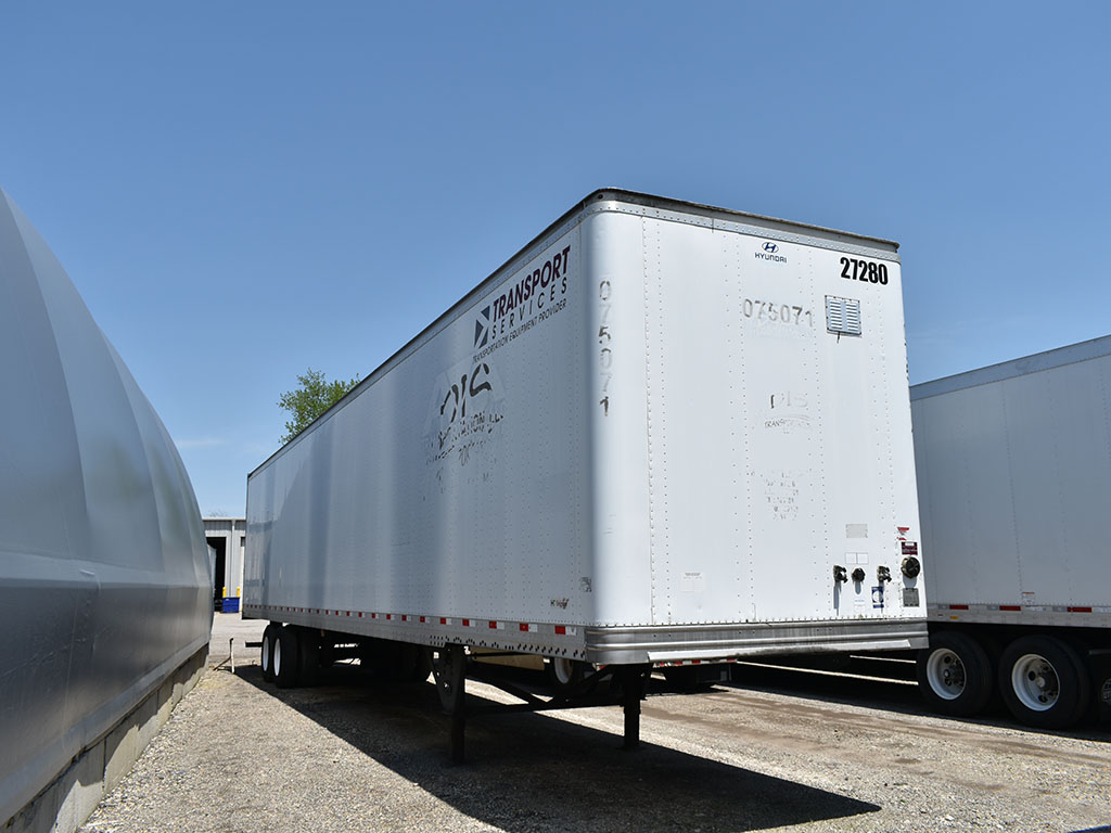 HYUNDAI 53 FOOT VAN TRAILERS