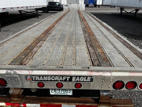 TRANSCRAFT 53 FOOT SINGLE DROP FLATBED TRAILER