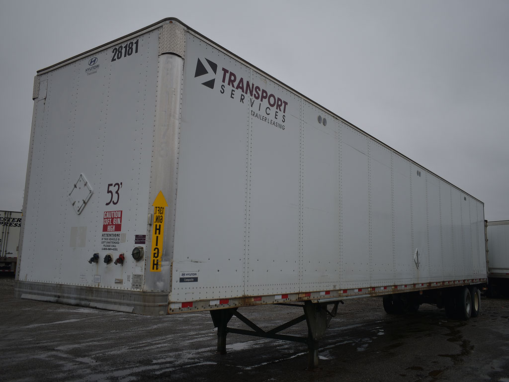 HYUNDAI 53 FOOT VAN TRAILERS