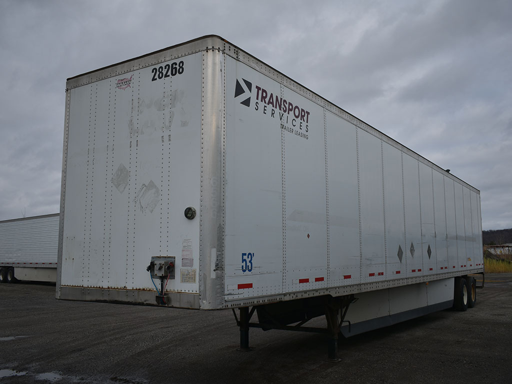 WABASH NATIONAL 53 FOOT VAN TRAILERS