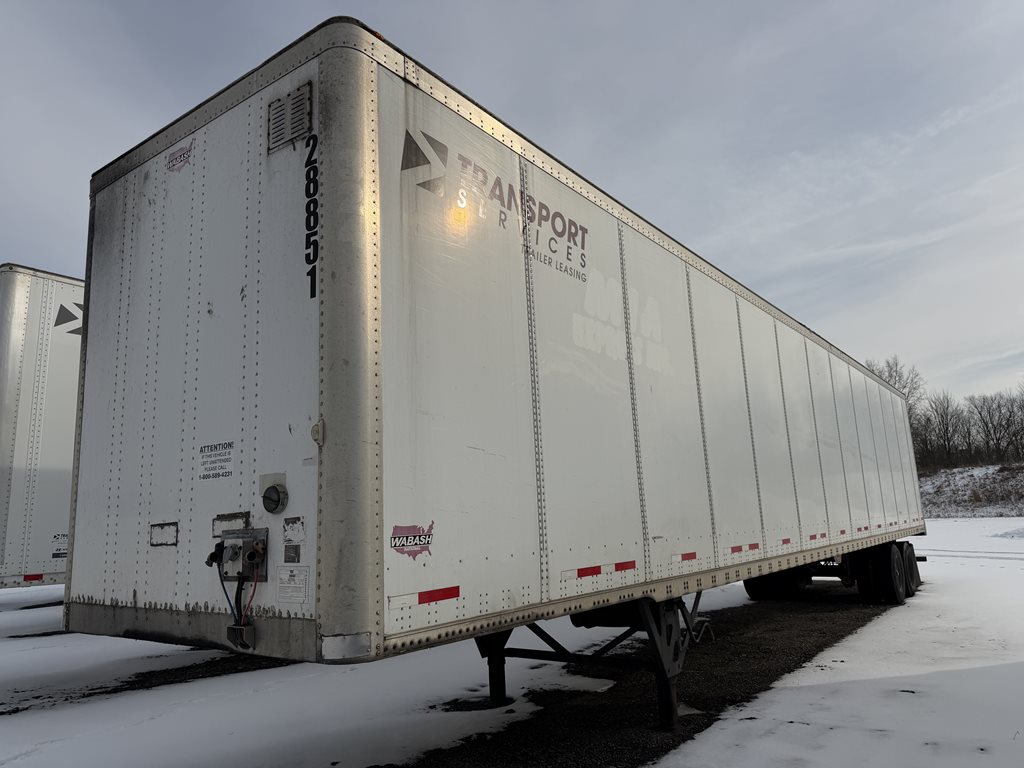 WABASH NATIONAL 53 FOOT VAN TRAILERS