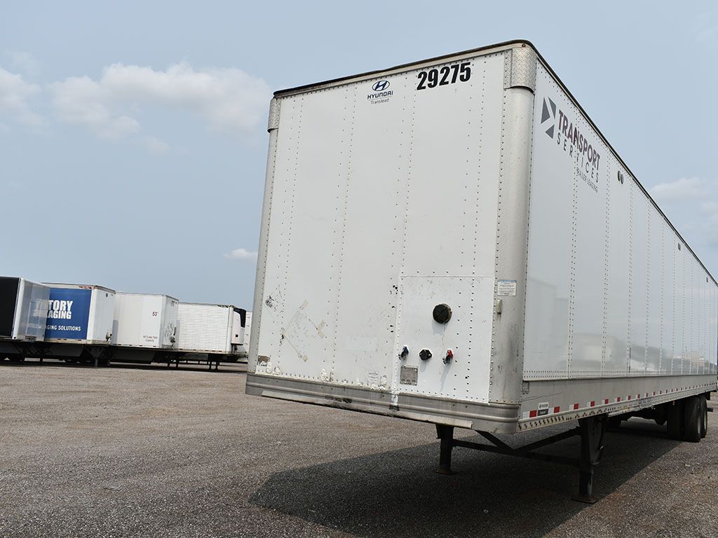 HYUNDAI 53 FOOT VAN TRAILERS