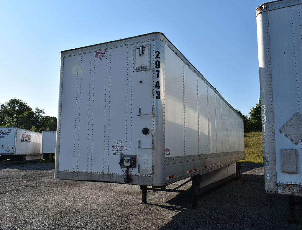 WABASH NATIONAL 53 FOOT VAN TRAILERS