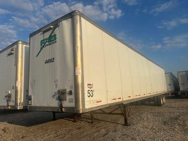 WABASH NATIONAL 53 FOOT VAN TRAILERS