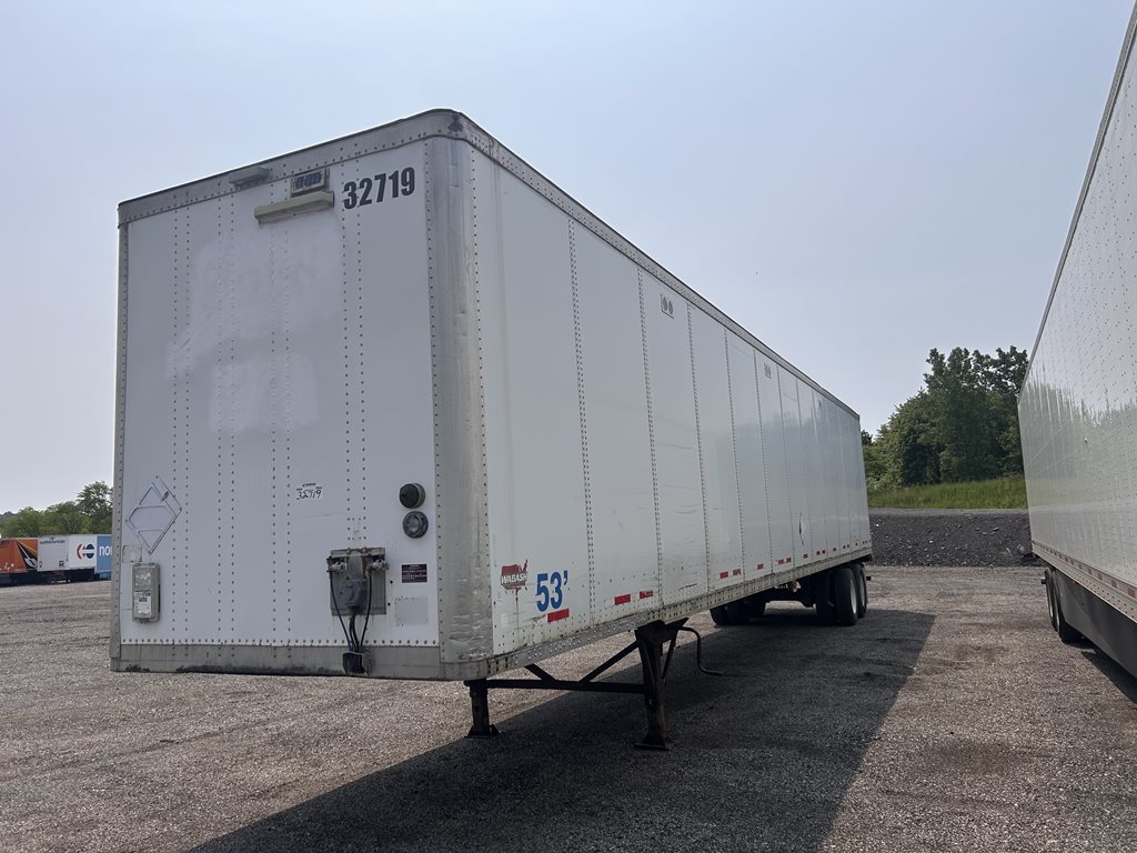 WABASH NATIONAL 53 FOOT VAN TRAILERS