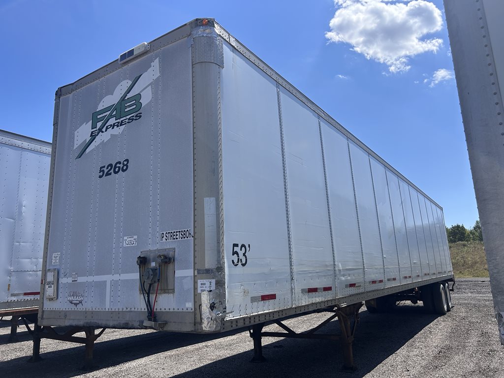 WABASH NATIONAL 53 FOOT VAN TRAILERS