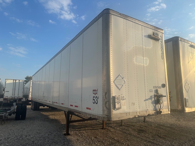 WABASH NATIONAL 53 FOOT VAN TRAILERS