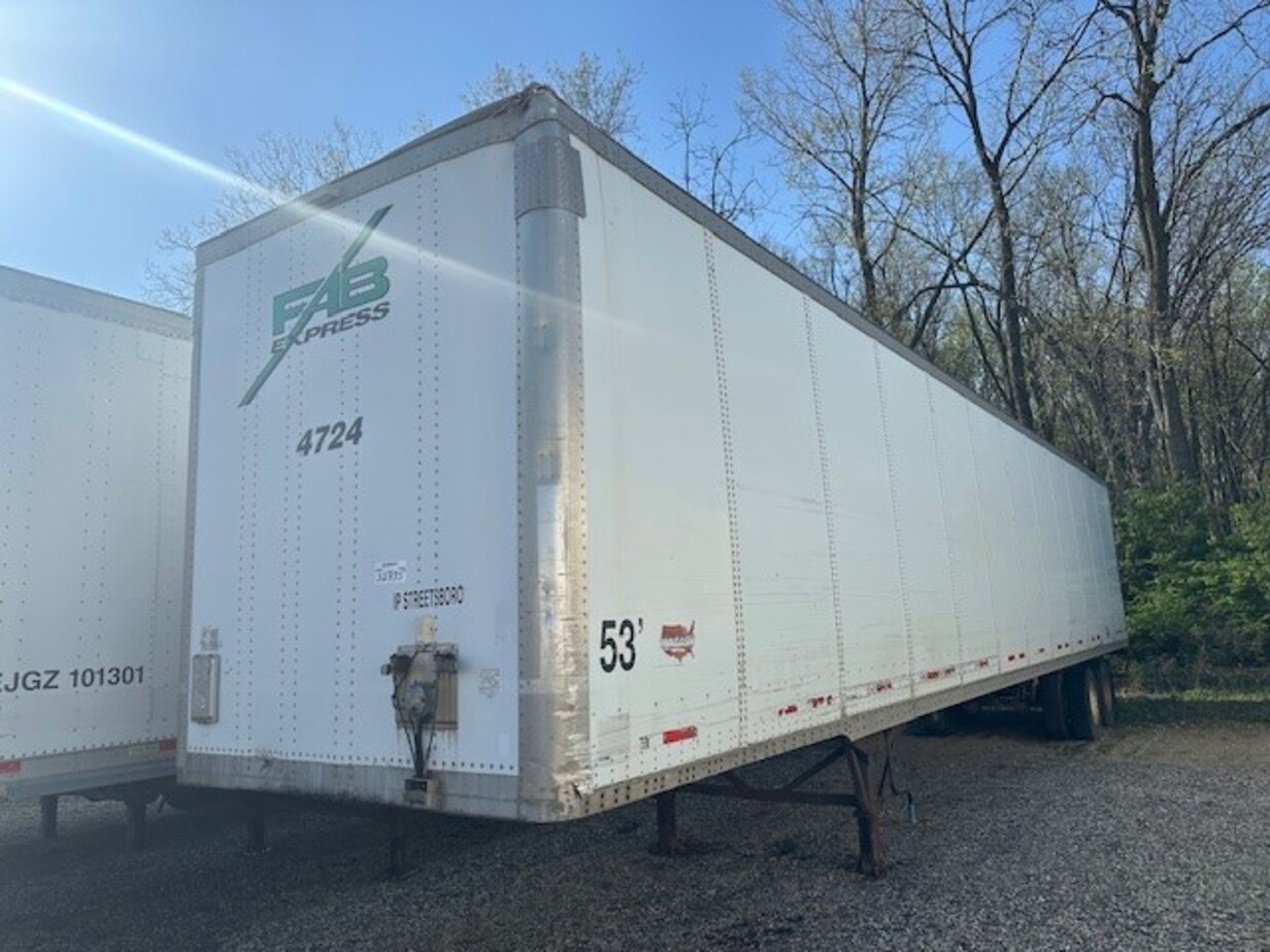 WABASH NATIONAL 53 FOOT VAN TRAILERS