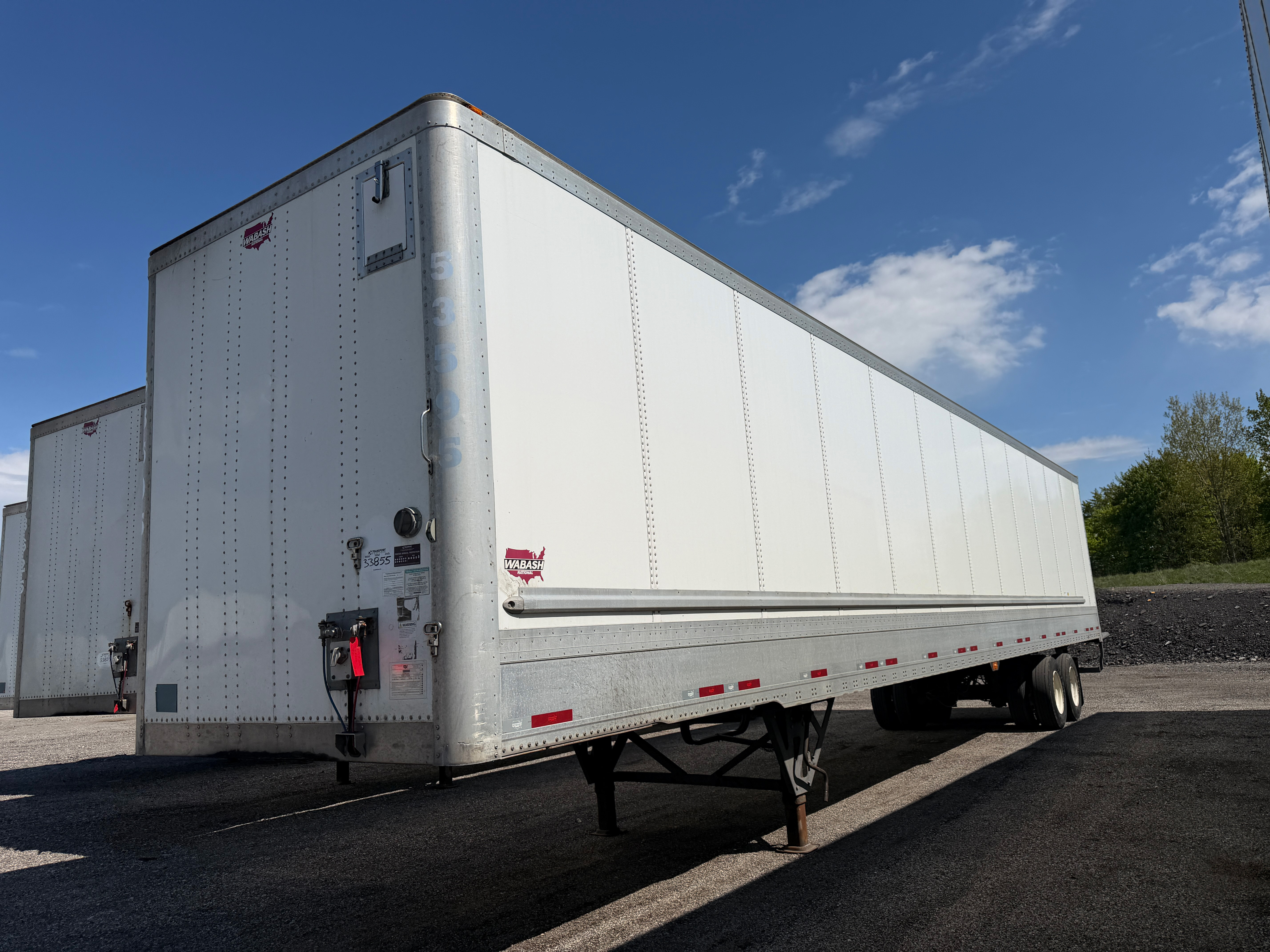 WABASH NATIONAL 53 FOOT VAN TRAILERS