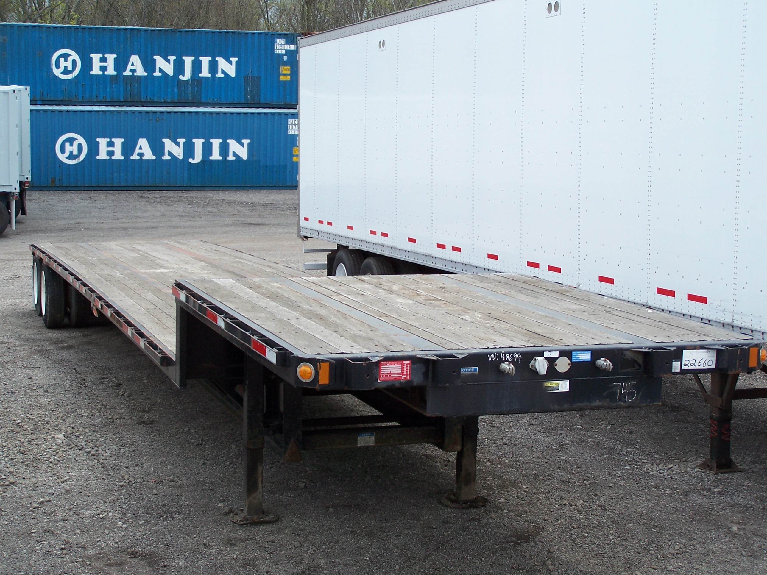 FONTAINE 48 FOOT SINGLE DROP FLATBED