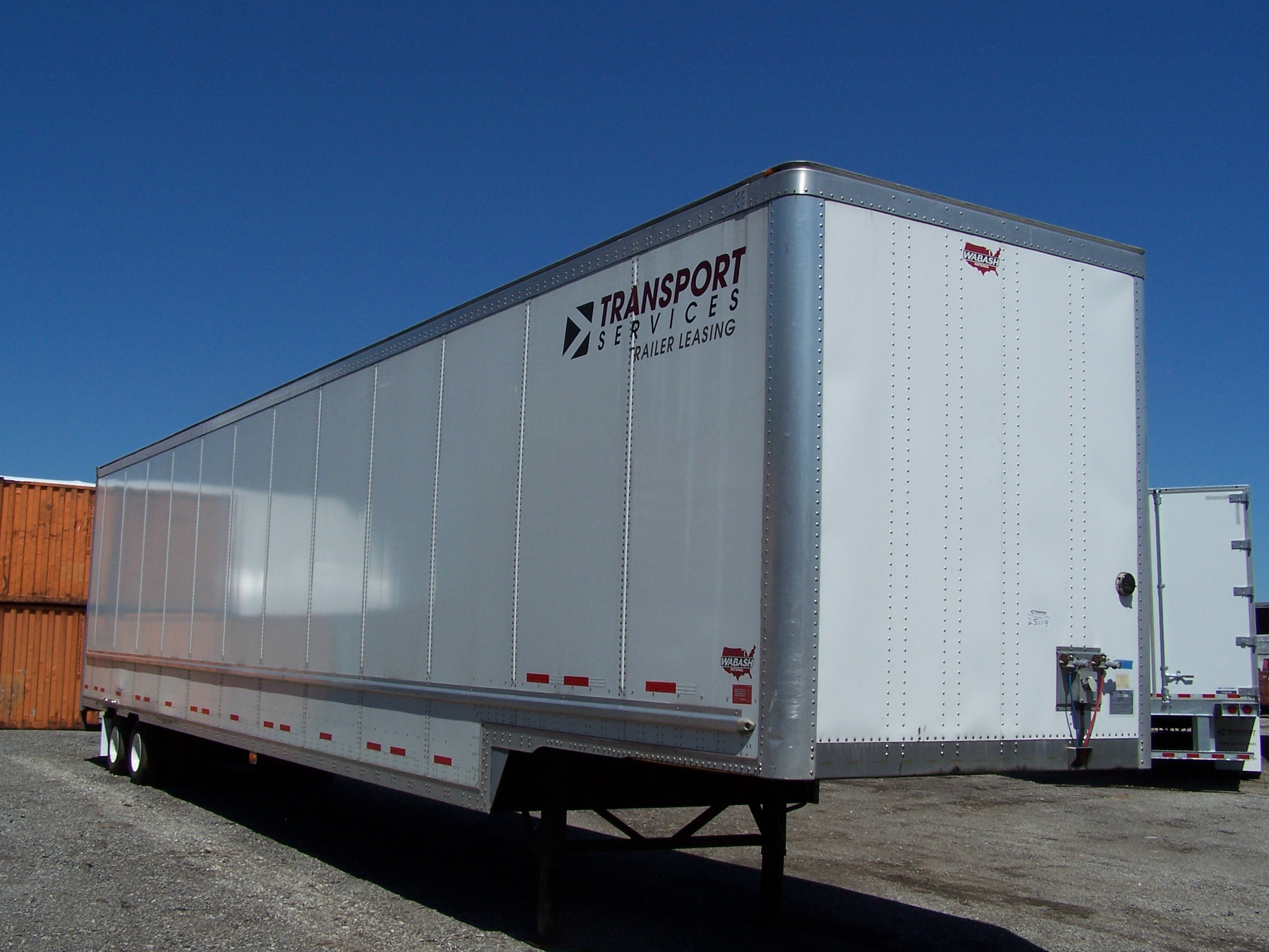 WABASH NATIONAL 53 FOOT DROP VAN TRAILERS