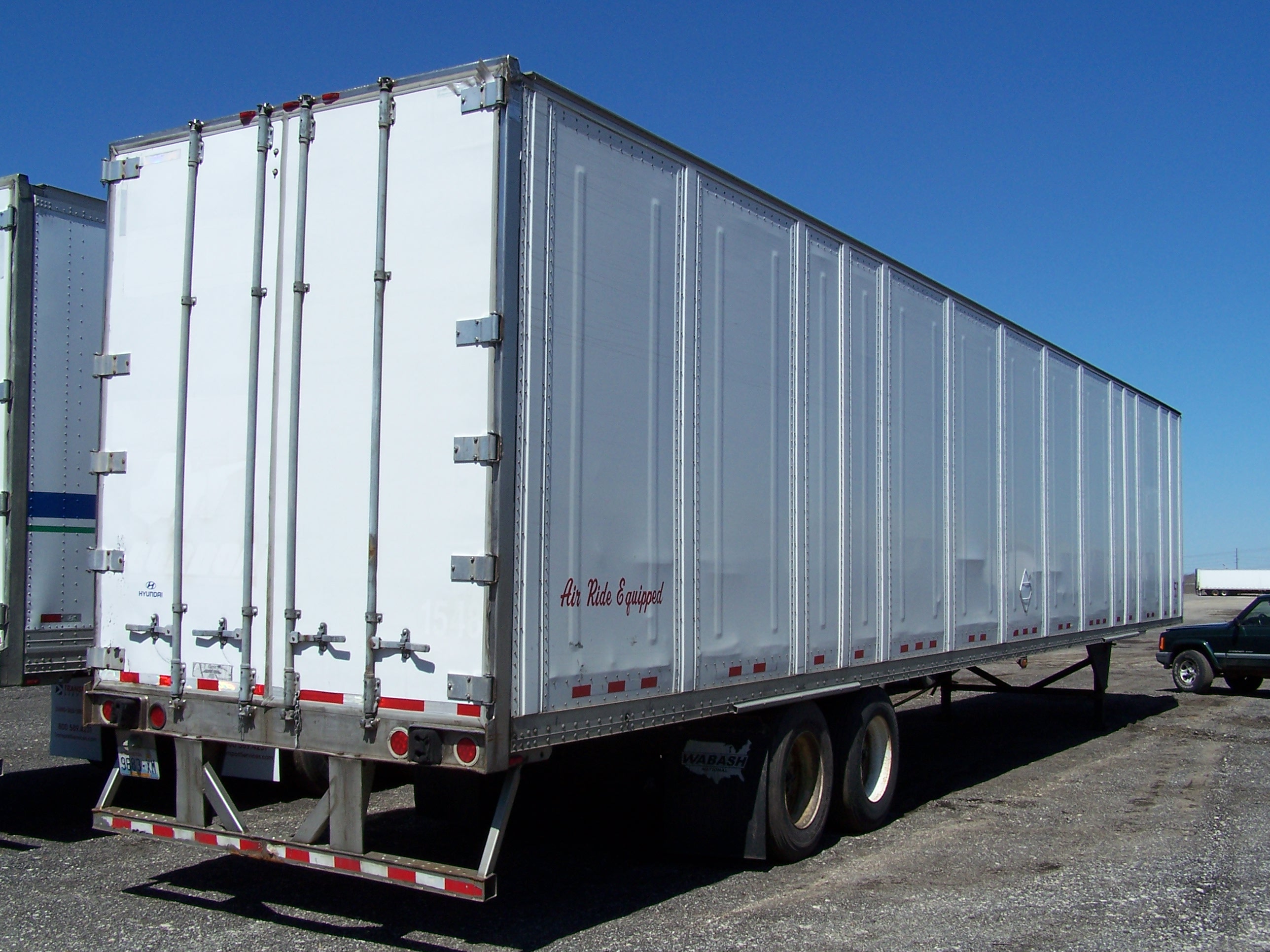 HYUNDAI 53 FOOT VAN TRAILERS