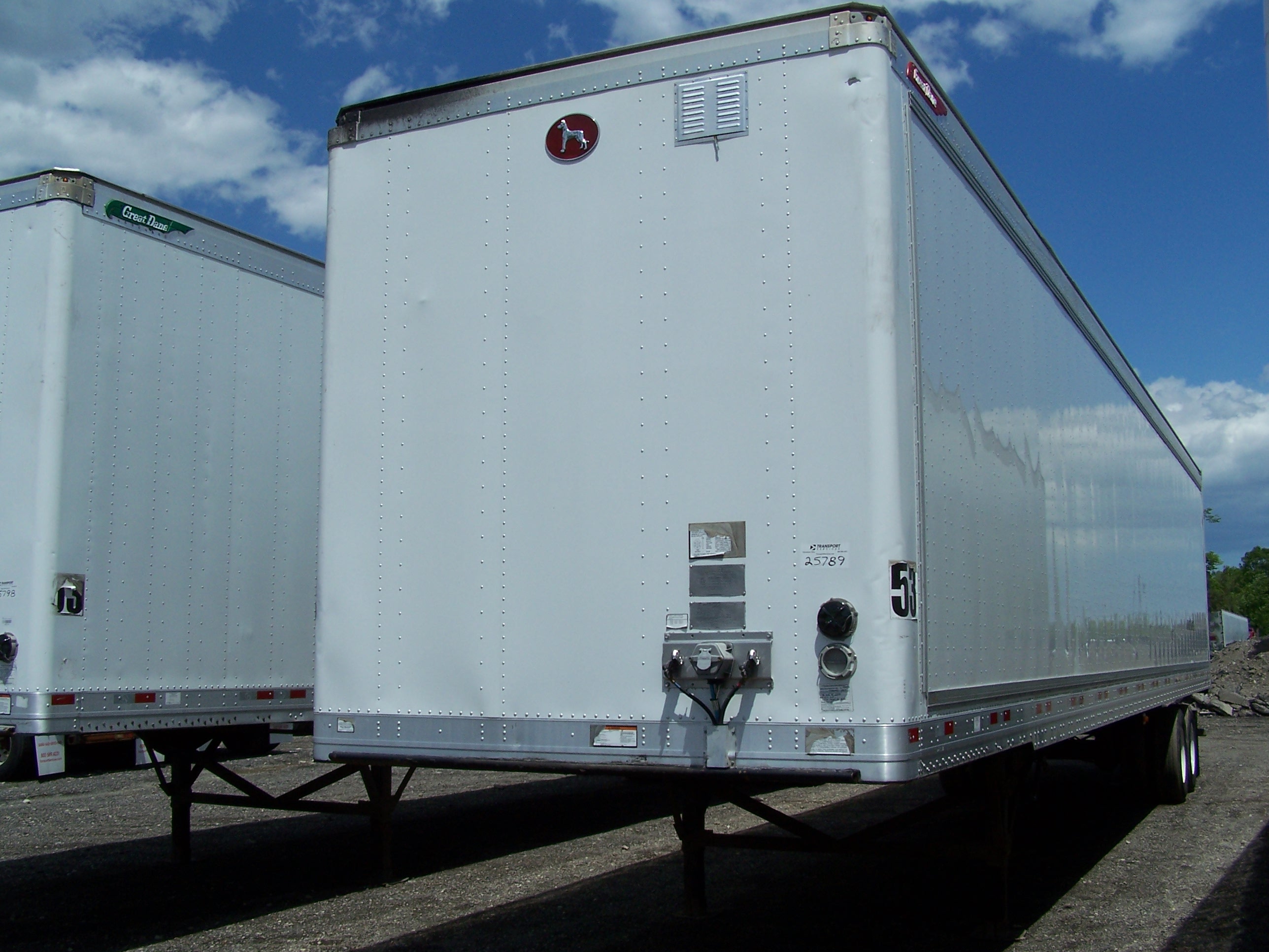 GREAT DANE 53 FOOT VAN TRAILERS